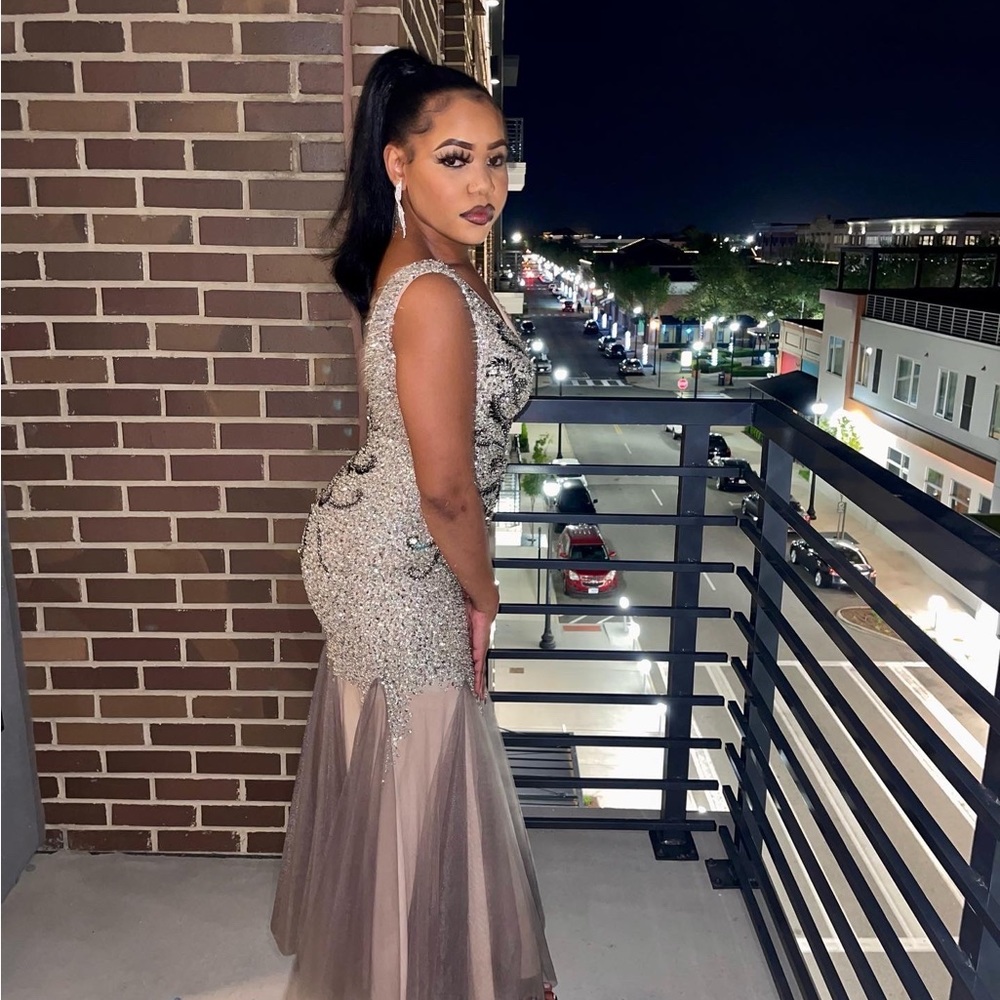 Silver Prom Dress!
